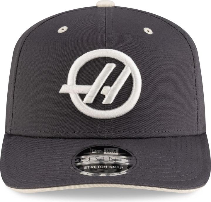 Actual product image New Era 9Seventy Stretch Snapback Cap - F1 HAAS charcoal