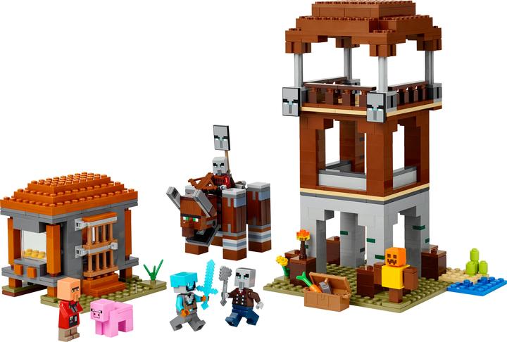 Actual product image LEGO Ein Verwüster am Plünderer-Aussenposten (21278, LEGO Minecraft)