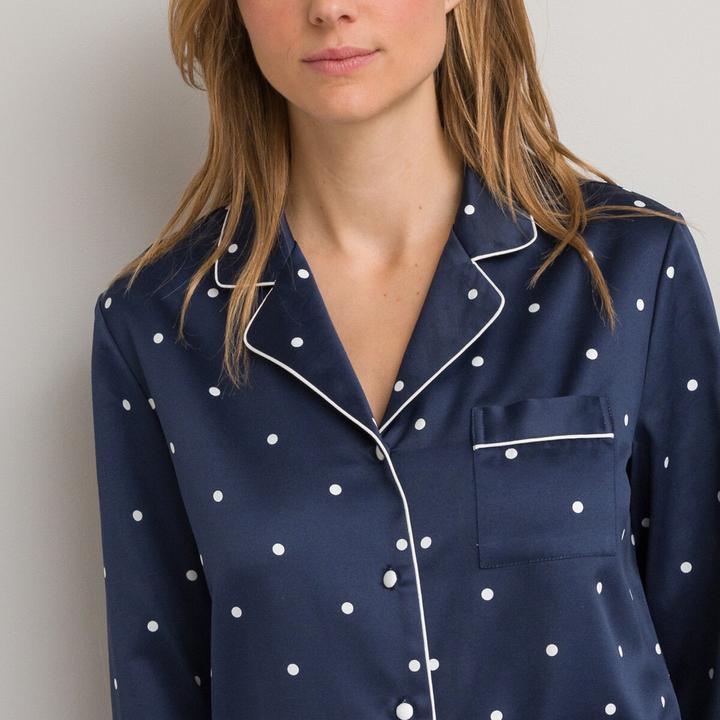 Immagine prodotto La Redoute Collections Pigiama classico in raso (42)
