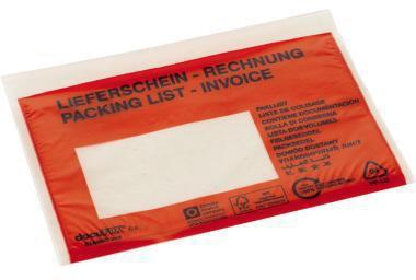 Docufix 500 ® CLASSIC Lieferscheintaschen eco Kunststoff DIN C5