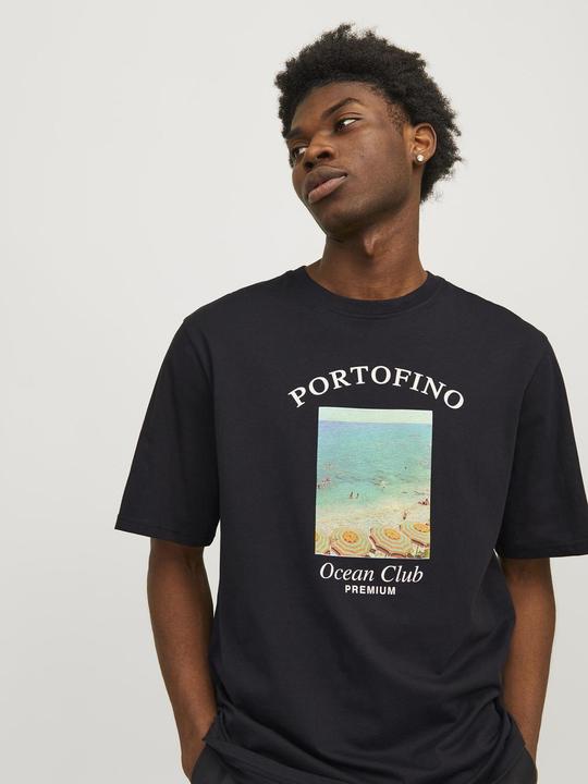 Image du produit Jack & Jones Gedruckt Rundhals T-shirt T-shirt (S)