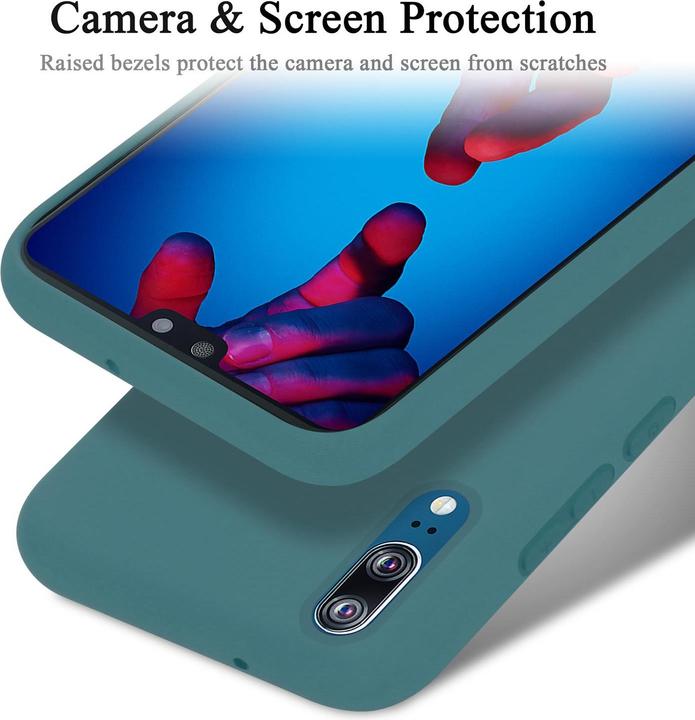 Immagine prodotto Cadorabo Copertura della cassa del silicone liquido TPU (Cubot P20)