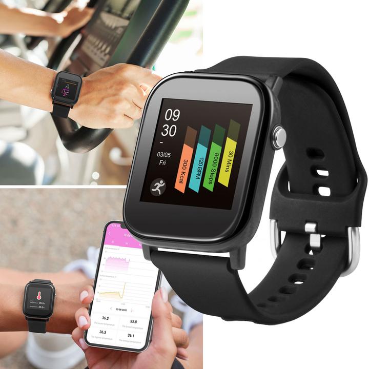 Actual product image Technaxx TX-SW6HR - 3.56 cm (1.4 inch) - Touchscreen (39 mm)