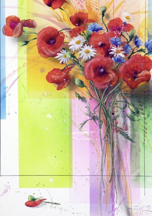Actual product image Münch:Blossom time - card set (10 pcs.)
