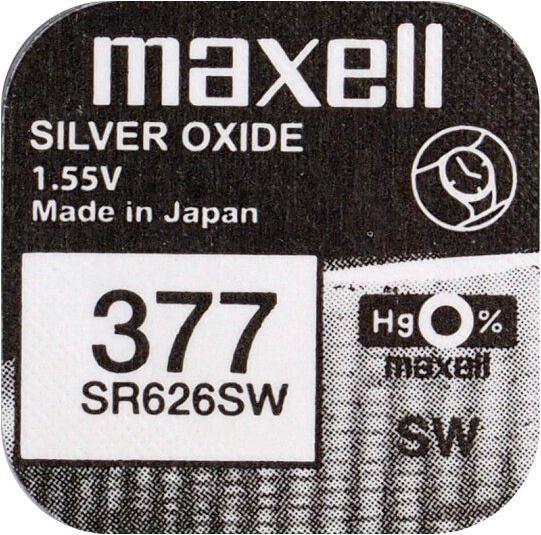 Actual product image Maxell SR626SW (10 pcs., AG4, 30 mAh)