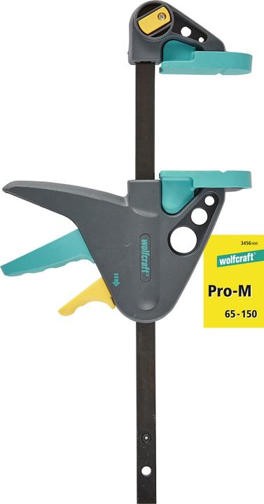 Produktbild wolfcraft wolfcraft 1 EHZ- Einhandzwinge PRO 65/150mm (150 mm)