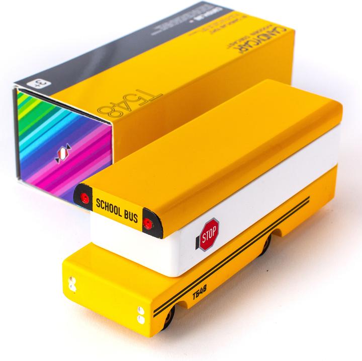 Actual product image Candylab Car school bus