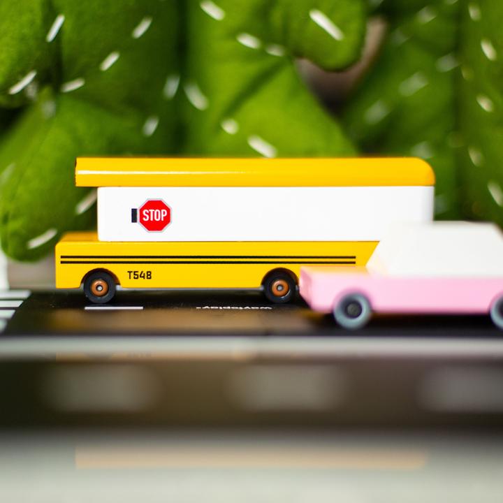 Actual product image Candylab Car school bus
