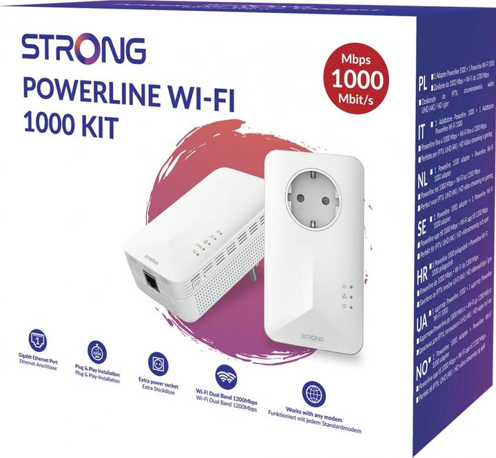 Immagine prodotto Strong POWERL1000WFDUOEUV2 POWERL1000DUOEU (1000 Mbit/s)