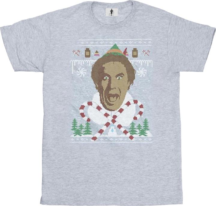 Elf Christmas Fair Isle TShirt (S)