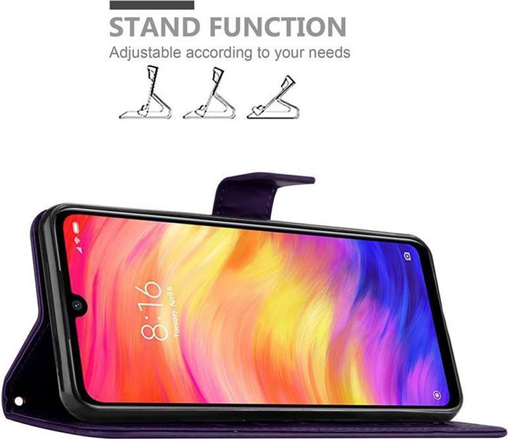 Produktbild Cadorabo Flower Book Cover (Xiaomi Redmi Note 7)