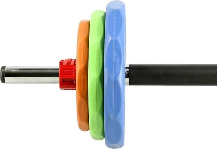 Produktbild HMS Body Pump SBP22 Langhantel (2 x 2.5 kg, 2 x 5 kg, 2 x 1.25 kg)