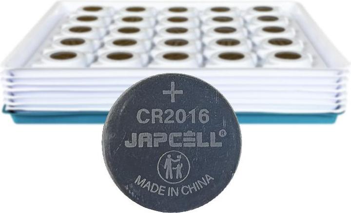 Japcell Lithium (200 Stk., CR2016)