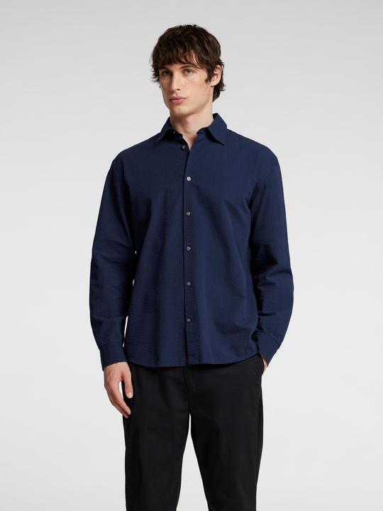 Image du produit Selected Homme Seersucker Langarmhemd (L)