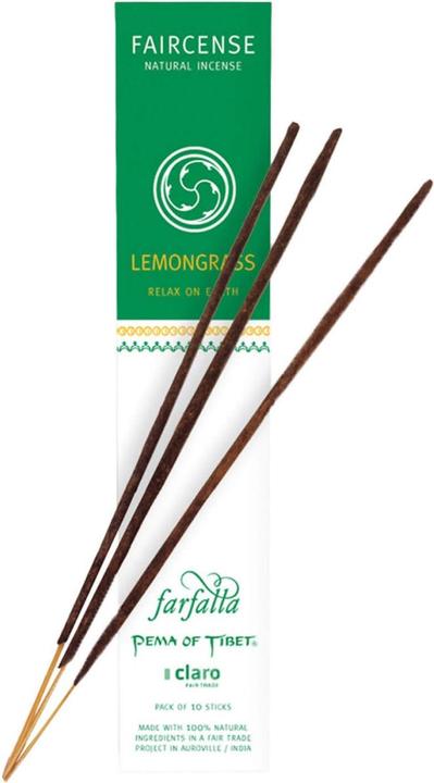Farfalla Räucherstäbchen - Lemongrass/Relax on Earth - Faircense Räucherstäbchen