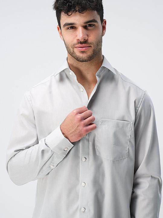 Immagine prodotto Olymp Camicia Luxor grey/ New Kent 1/1 arm Chambray Gr.44 (44)