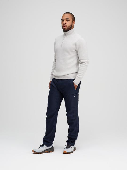 Actual product image Mover Plastic Free Sportswear Heavy Merino Zip Neck (M)