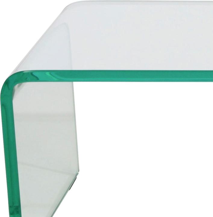 Produktbild Bhp TV-Aufsatz Glas Hagen 90cm klar (90 x 25 x 20 cm)