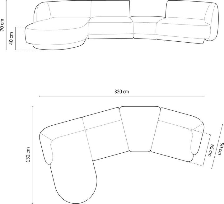 Produktbild Micadoni Miley (4-Sitzer, 2-Sitzer, 3-Sitzer)