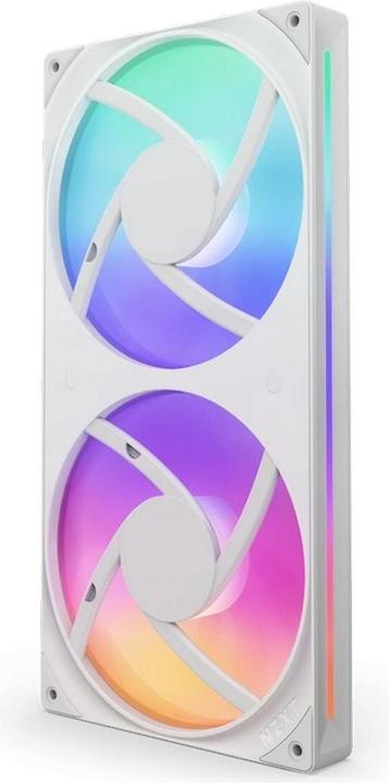 Actual product image NZXT F280 RGB Core white | Case fan (140 mm, 1 x)