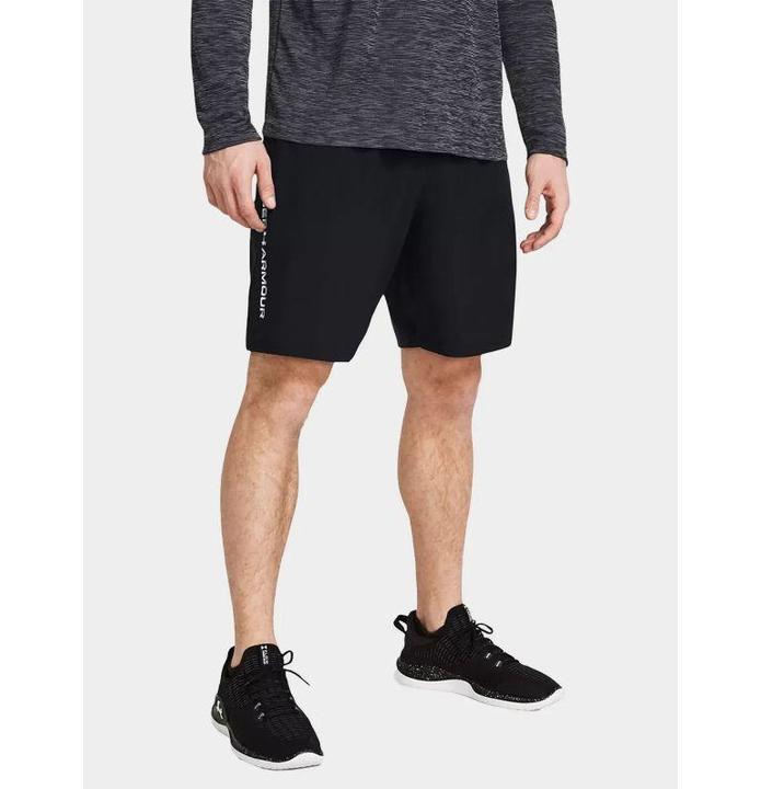Actual product image Under Armour NOS UA Woven Wdmk Shorts-BLK,B Black S/M (S, M)