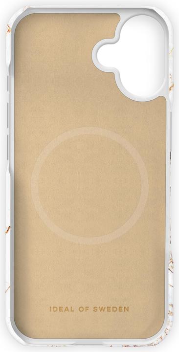 Actual product image iDeal Of Sweden Magsafe Designer Hard-Cover Carrara Gold (Apple iPhone 16)