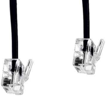Produktbild E+P T 16 6m Schwarz Telefonkabel