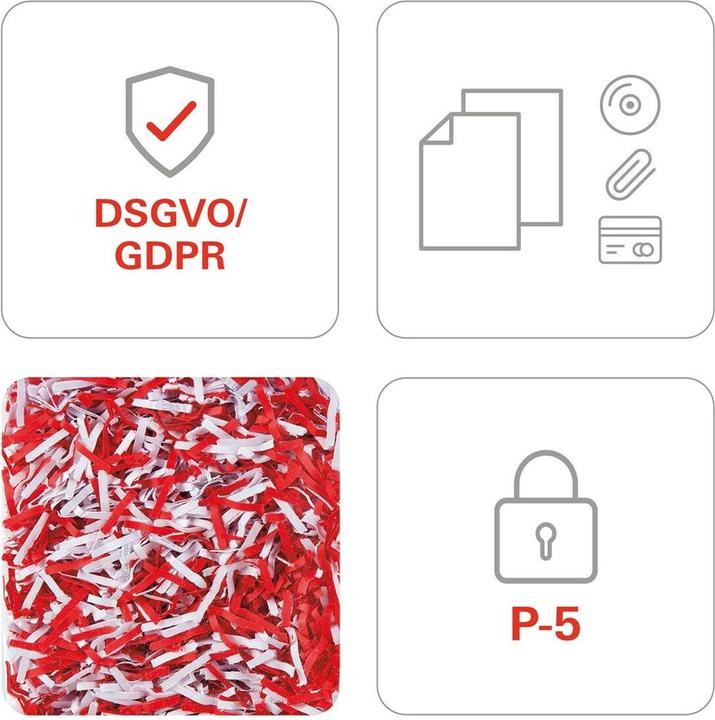 Produktbild HSM shredstar X12pro Aktenvernichter CD-Vernichtung, Partikelschnitt 2 x 15 mm 2 (Partikelschnitt)