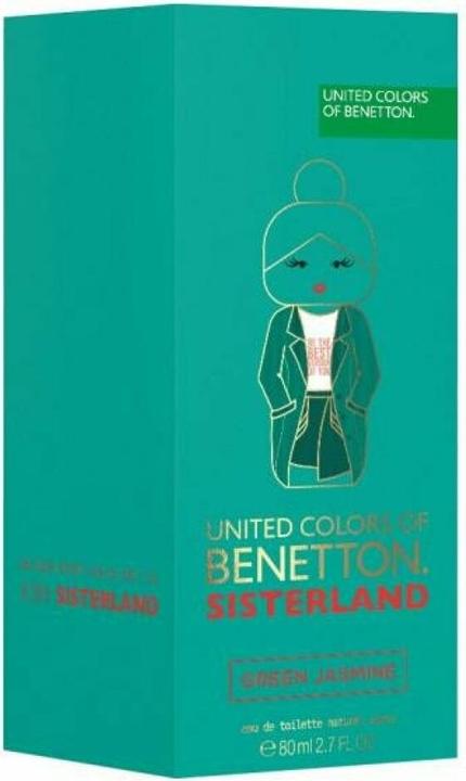 Actual product image Benetton Sisterland Green Jasmine (Eau de toilette, 80 ml)