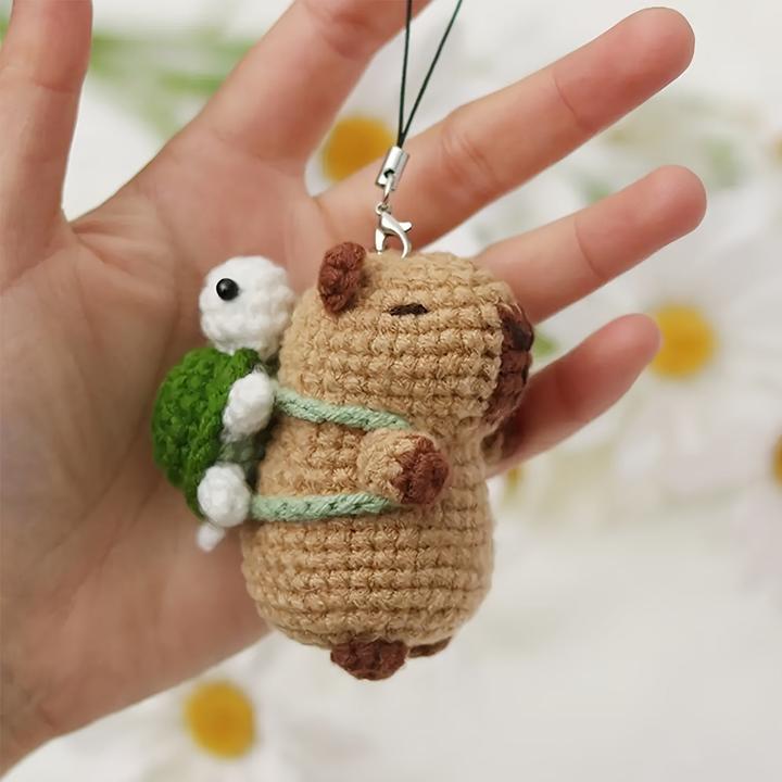 Actual product image Activity Board Capybara crochet set for beginners