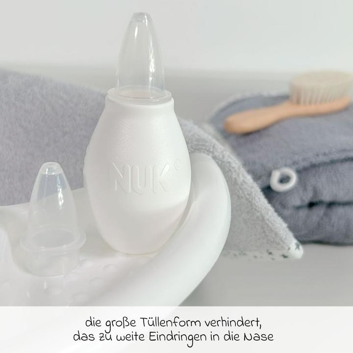 Produktbild NUK Nasensauger, zum sanften und sicheren Absaugen verschnupfter Babynasen