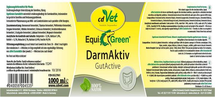 Produktbild cdVet EquiGreen DarmAktiv (1 x)