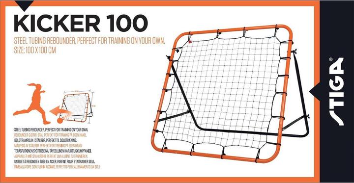 Actual product image Stiga - Rebounder Kicker 100 (100 x 100 cm) (84-2620-13)