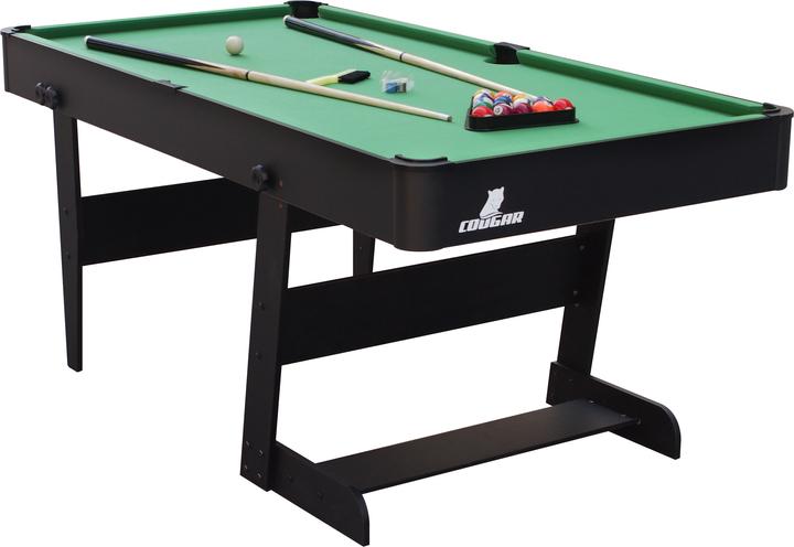 Produktbild Cougar Hustle L faltbarer Billardtisch (144 x 68  cm)