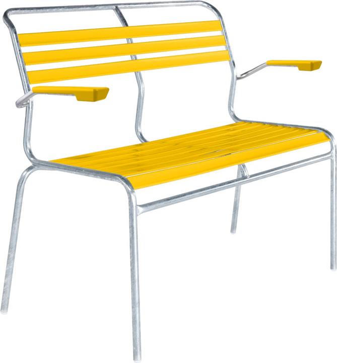 Hot dip galvanized, Yellow