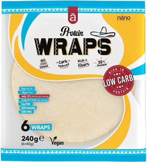 Produktbild Nanosupps Protein Wraps (Neutral, 6 Stk., 240 g)