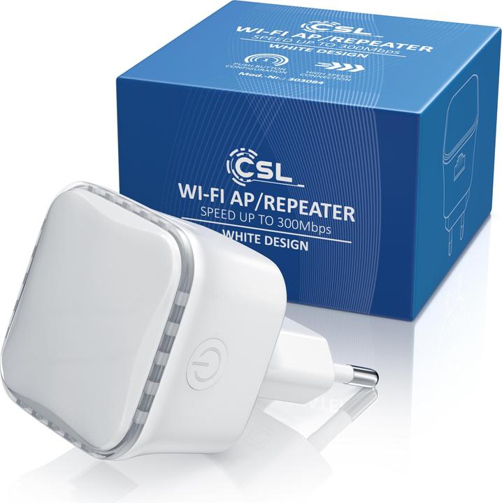 Produktbild CSL 300 Mbit/s Wifi WLAN Repeater (300 Mbit/s)