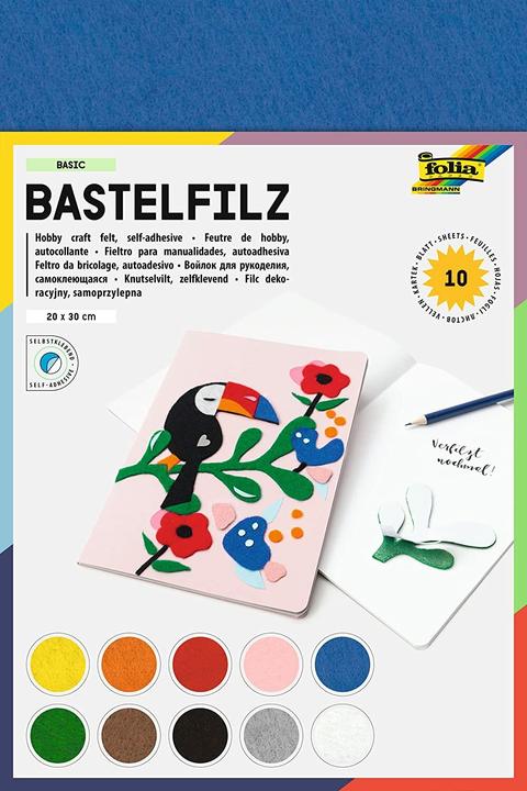 Produktbild Folia Bastelfilze selbstklebend