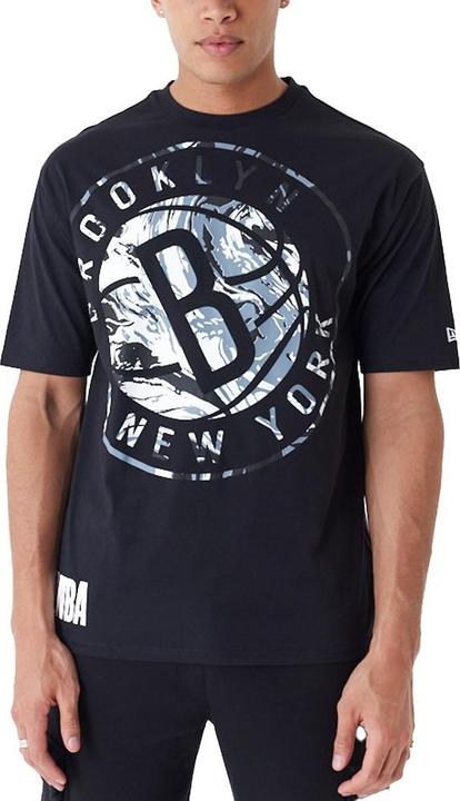 New Era NBA Oversized Shirt - INFILL Brooklyn Nets - S (S)
