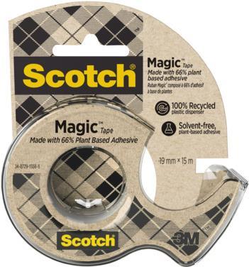 Produktbild 3M Scotch Magic Handabroller inkl. Klebefilm 900, 19mm x 20m Klebefilm: aufgeklebt unsichtbar, matt, b