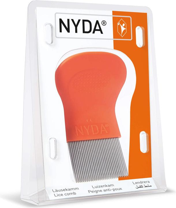 Nyda Läuse- und Nissenkamm Metall, 1 St. Kamm