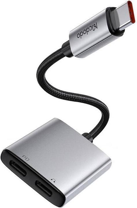 Actual product image Mcdodo 2in1 Audio Adapter CA-5570 2in1 USB-C to 2x USB-C