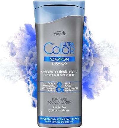 Produktbild Joanna Ultra Color System Shampoo Forond Lightened & Grey Hair (200 ml, Flüssiges Shampoo)