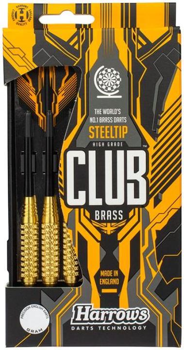 Harrows Club Brass Steeltip fléchettes (21 g)