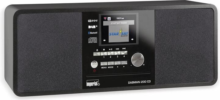 Image du produit Imperial Dabman i200 CD (Webradio, DAB+ DAB, VHF, FM, Bluetooth, WiFi)