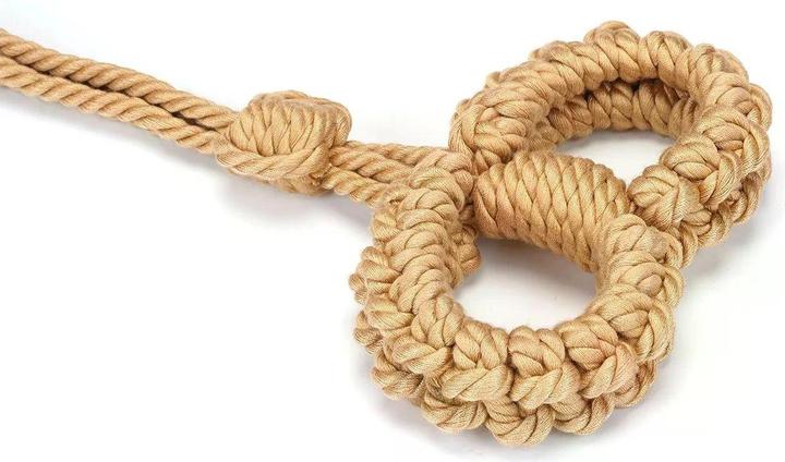 Actual product image Liebe Seele Bound You II Shibari Bondage Rope Handcuff with Leash