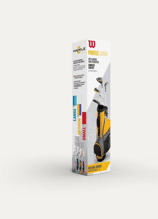 Actual product image Wilson Co. WGGC69200 golf club set Any gender Black, Grey, Yellow
