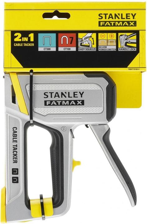 Produktbild Stanley Fatmax 2in1 Kabeltacker