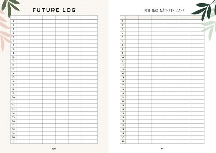 Produktbild Mein Bullet Journal (A4, Deutsch)