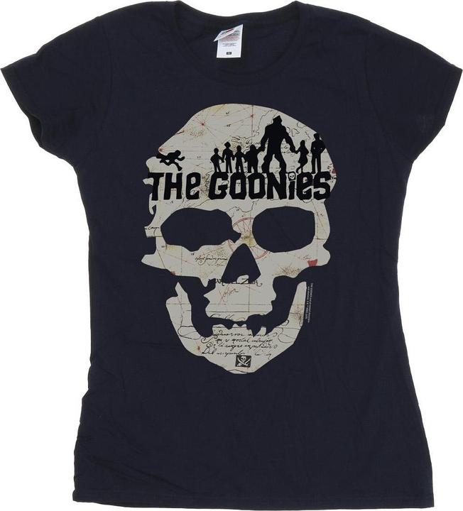 Universal Textiles Map Skull TShirt (S)